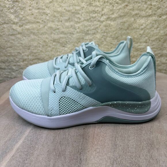 Under Armour Charged Breathe Lace TR Low Illusion Womens Size 5.5 Green Sneakers - Picture 3 of 11